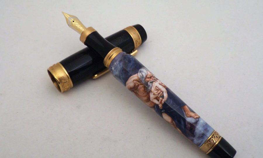 Estilográfica Kynsey - Modelo Saturno Devorando a su Hijo.