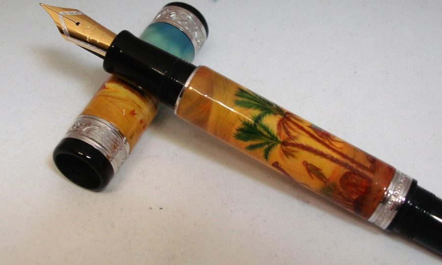 Estilográfica Kynsey - Modelo La Gran Pirámide De Giza.