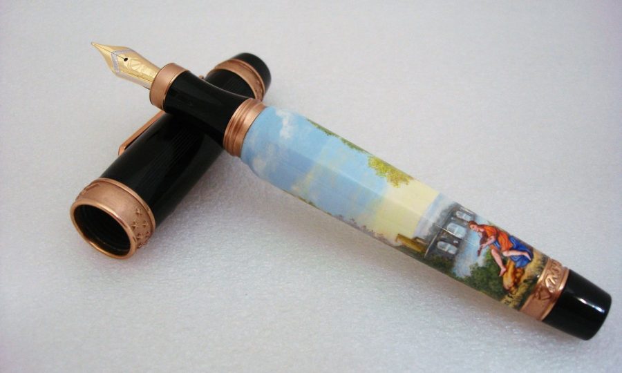 Estilográfica Kynsey - Modelo Paisaje con Apolo y Mercurio