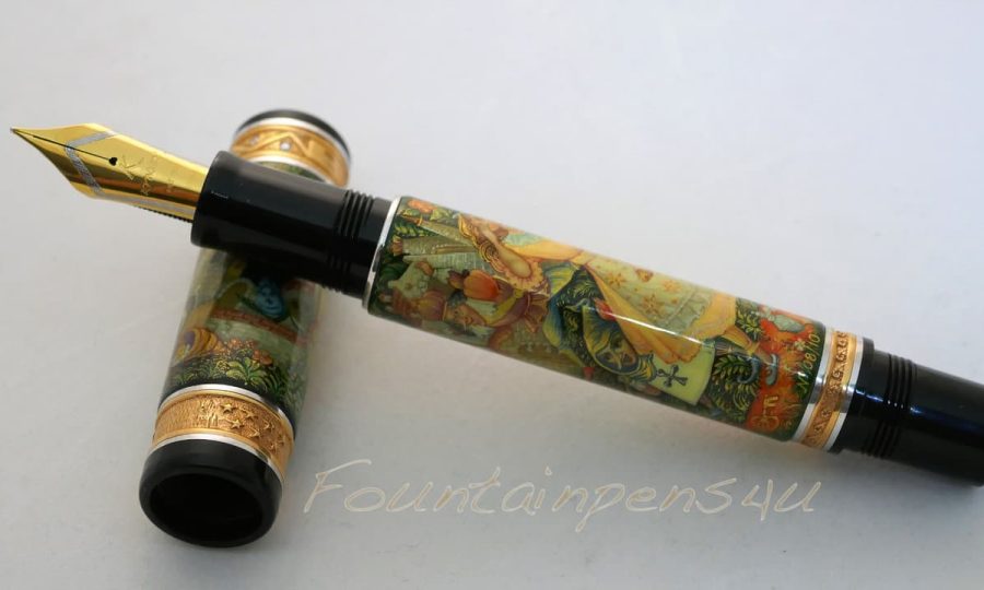 Estilográfica Kynsey - Modelo Alicia En El País De Las Maravillas