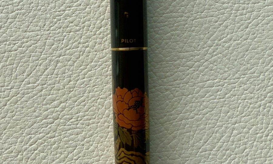Estilográfica Pilot Peony Maki-e – Japón, 1992